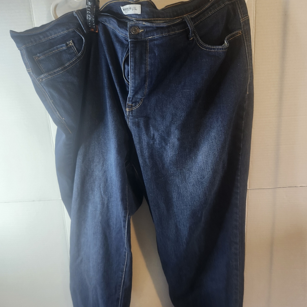 Kensie Men's Indigo Relaxed Jeans